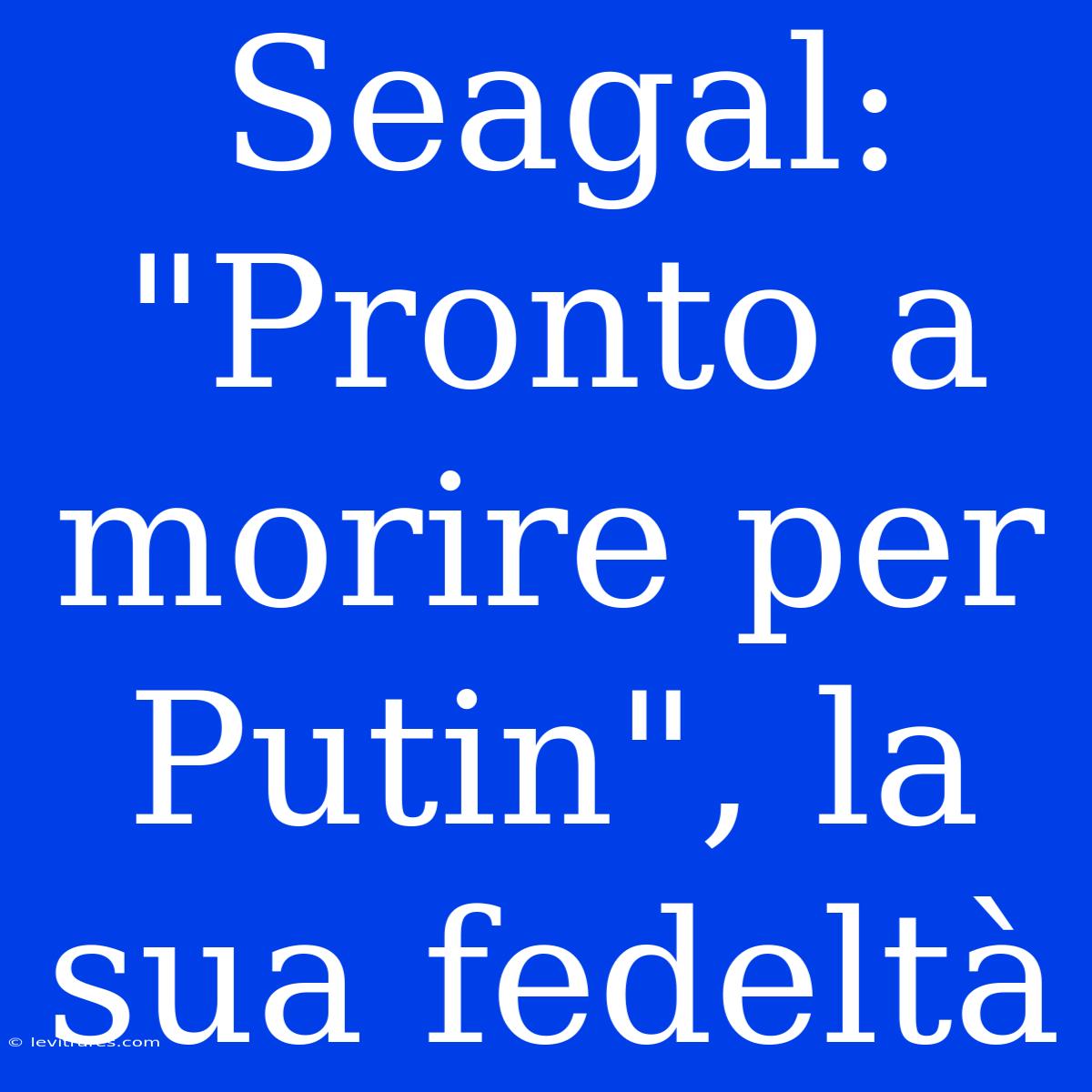 Seagal: 